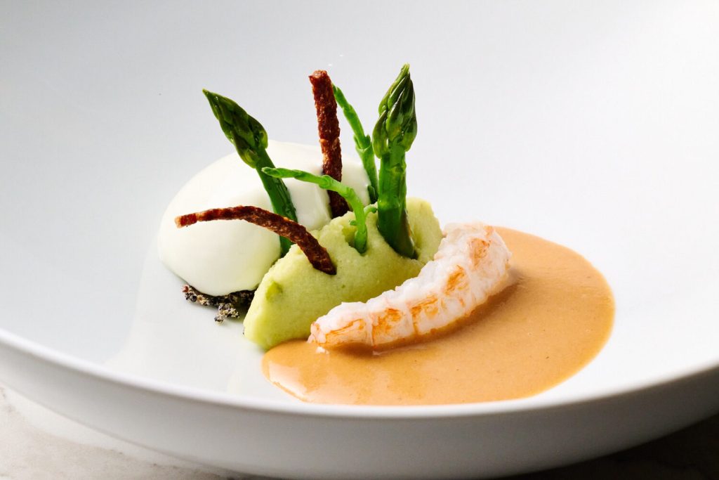 ASPARAGUS menu item